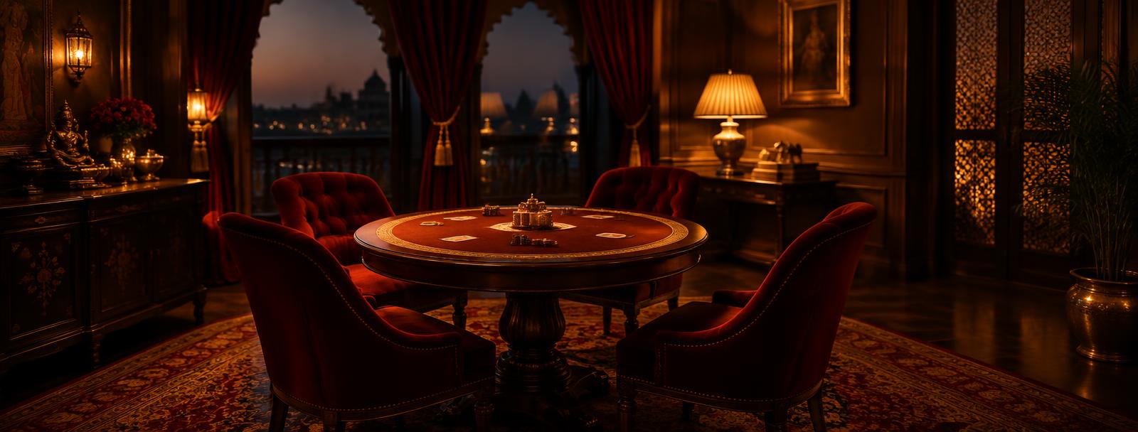 Private card room